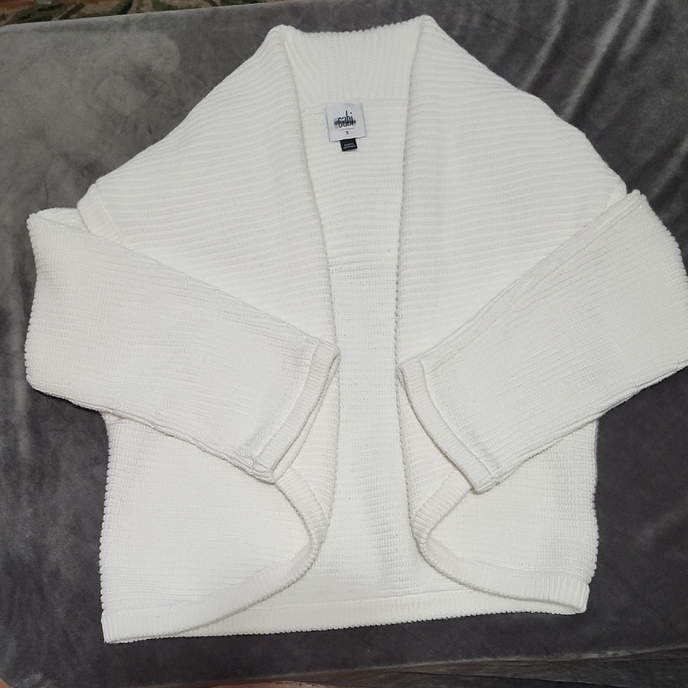 NWOT SzS Cabi Shawl Collar Elegant Cardigan
